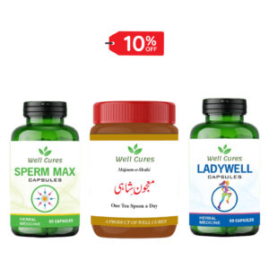 Sperm Max + Ladywell + Power Max | Complete Wellness for Men & Women